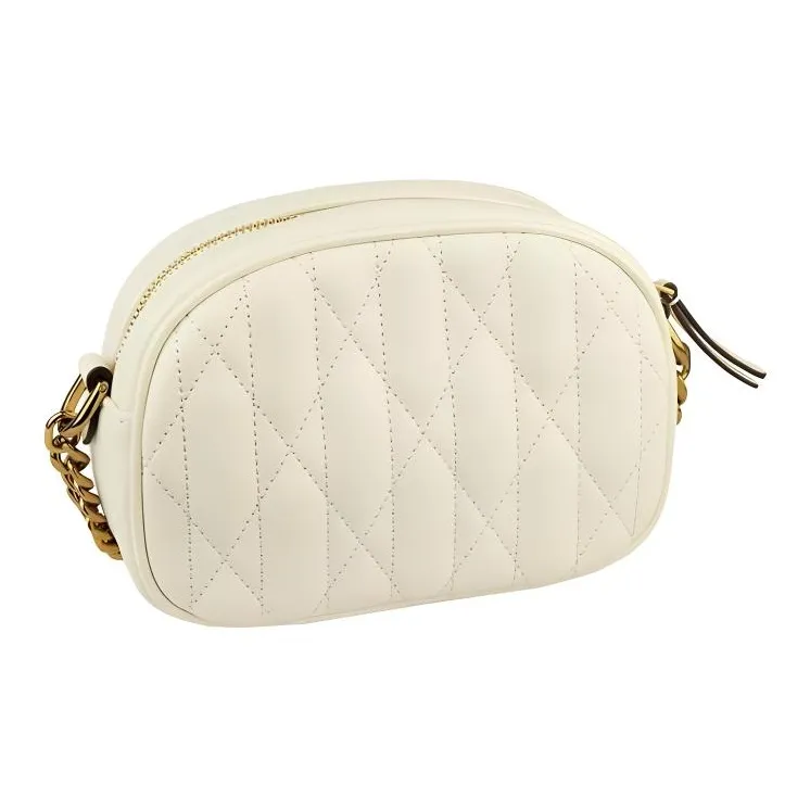 TORY BURCH Eleanor Leather Shoulder Bag Crossbody Bag Mini Women's White-3
