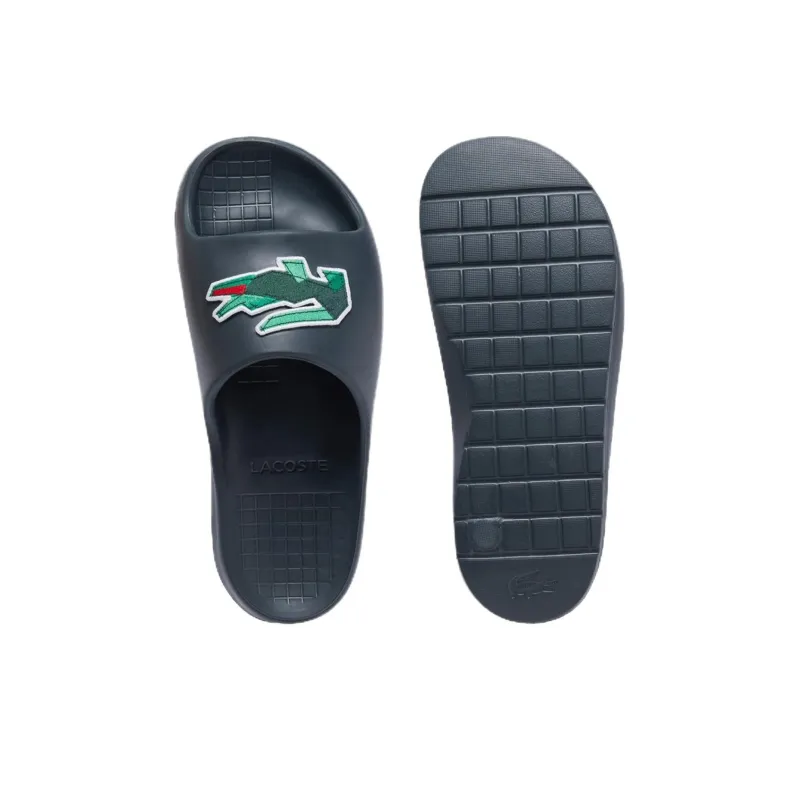 LACOSTE EVA Slip Resistant Slide Slippers Men's Marine Blue-4