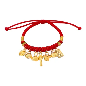 ZHONGLING Gold Bracelet Women's