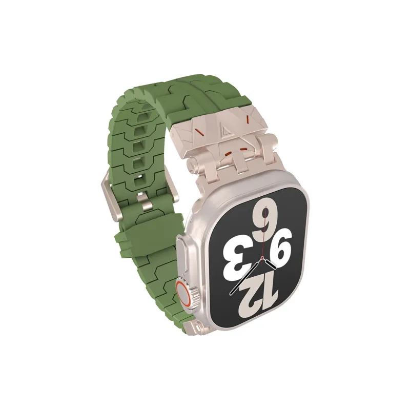 ZHENGGUANG Watch Band Apple Compatibility Silicone Material-11