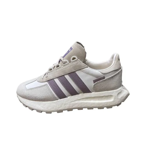 Adidas Originals Retropy E5 Anti Slip Wear Resistant Low Top Casual Shoes Unisex Gray White