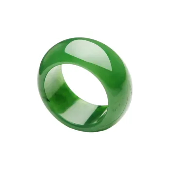 Run Ding Hetian Jade Rings Jasper Unisex