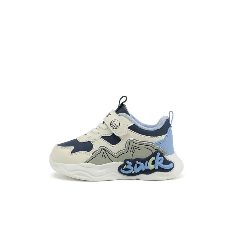 B.Duck Lightweight Cushioning Warm Low Top Kids Lifestyle Shoes Children Aged 3 7 Years Old-0