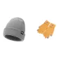Gray Cap+Yellow Glove