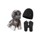 Scarf+Hats & Caps+Black Gloves