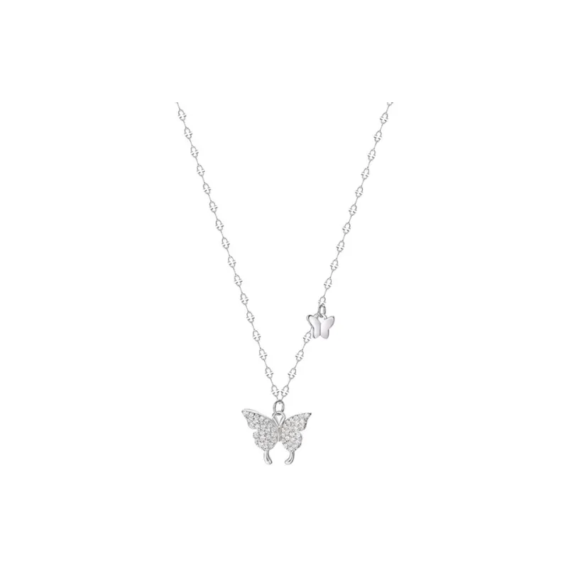 NVBBK 999 Fine Silver Necklaces Women's-0