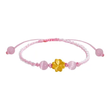 ZHOUBAIFU Gold Bracelet Women's