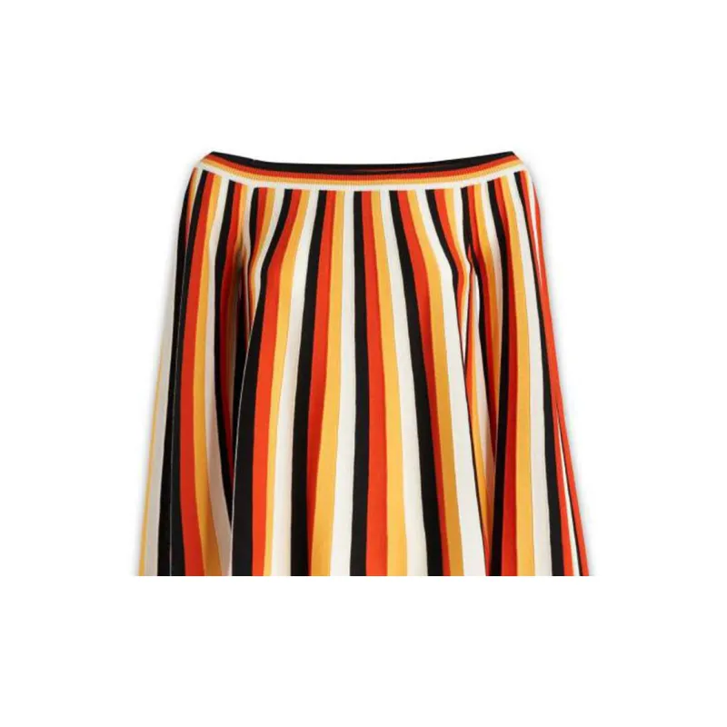 Chloé Off Shoulder Striped Top-2