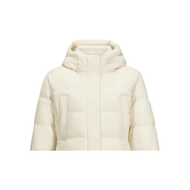 Skechers Mountain And Wild Outdoor Series Down Jacket Women's Egg White-4