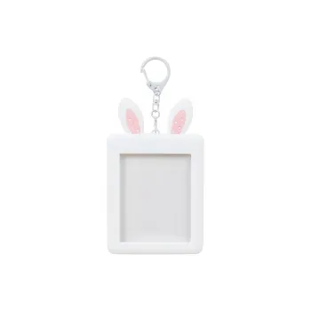 Sanrio ABS With Silicone Card Holder Regular Unisex White Pink