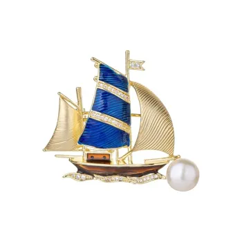 Mofei Freshwater Pearl Brooches Unisex