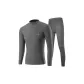 Thin Clothing Sets (Dark Gray) 100% cotton Antibacterial/Windproof Mock Neck