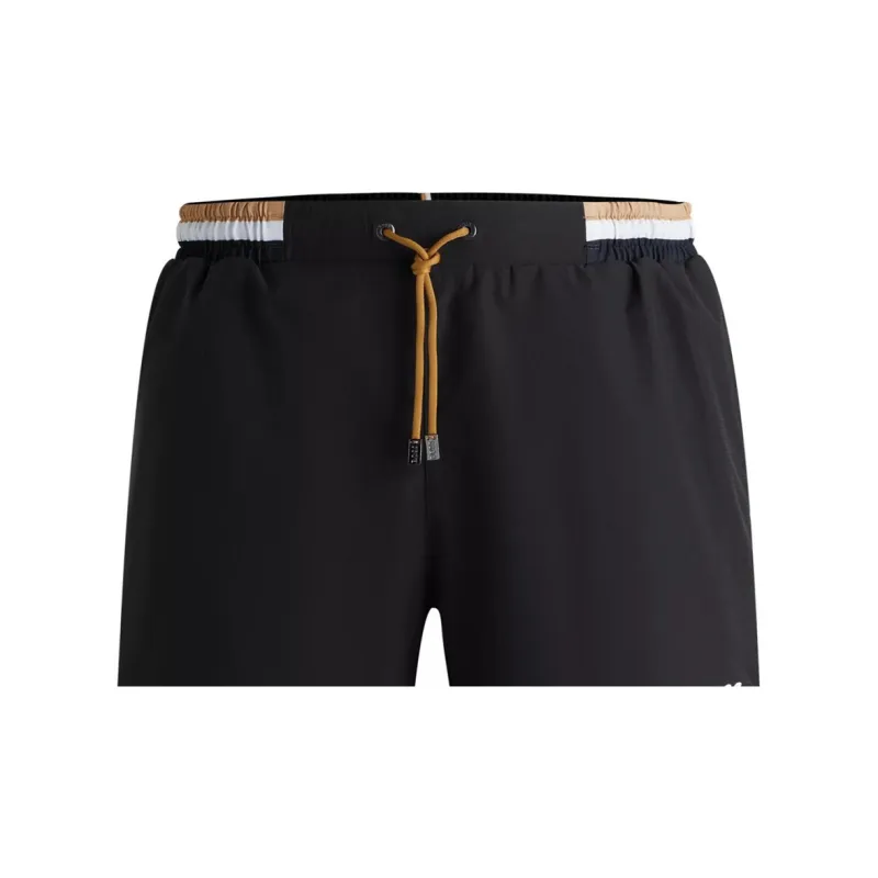 HUGO BOSS Logo print Swim Shorts-5