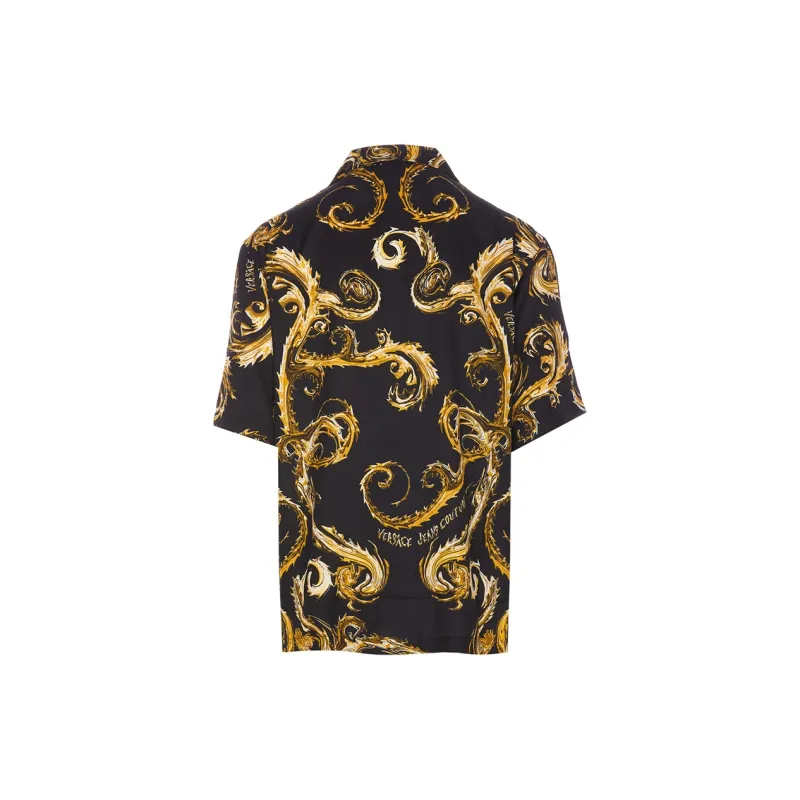 VERSACE JEANS COUTURE Chain Couture Twill T shirt-1
