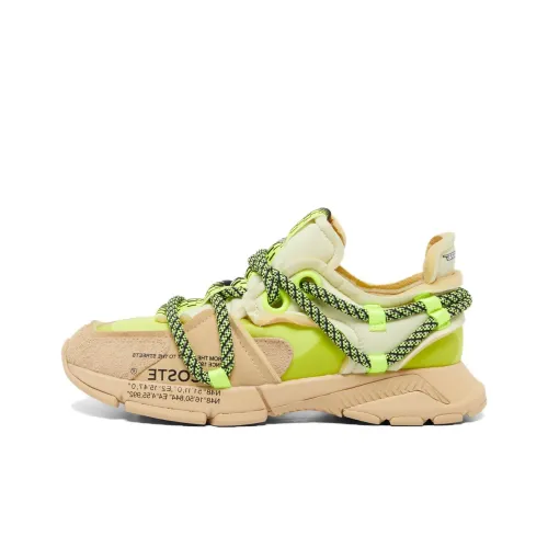 LACOSTE L003 Active Runway Slip Resistant Low Top Casual Shoes Men's Green