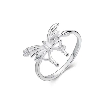 Good Quality S999 Fine Silver Rings Women's