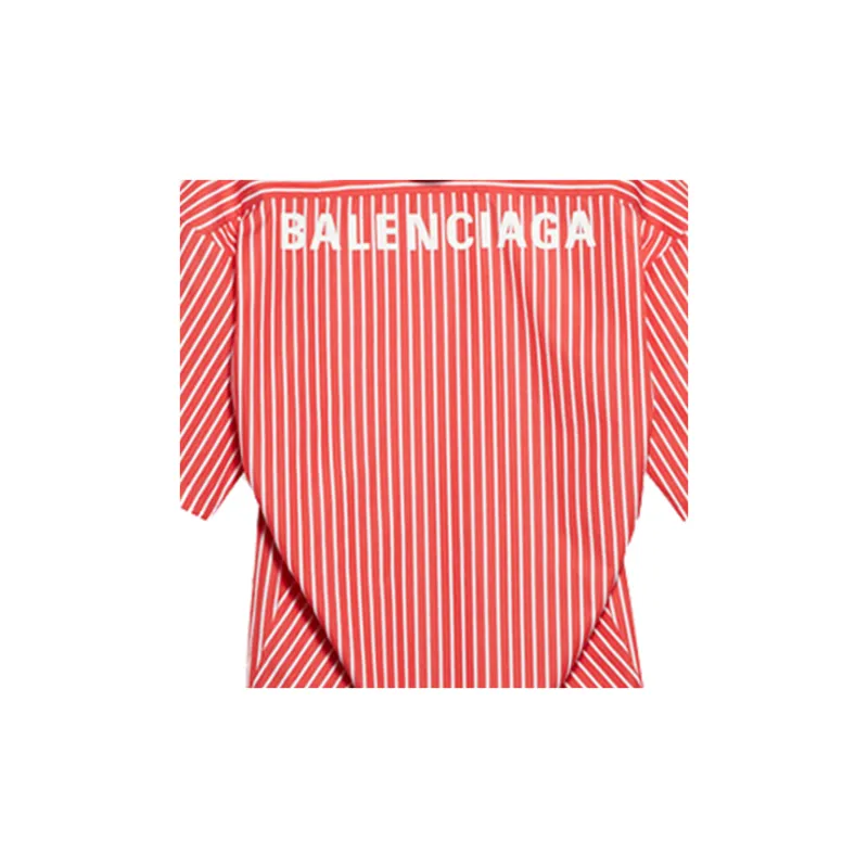 Balenciaga Shirts Women's Orange Red-5