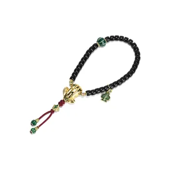 Yulan Wenwan Coconut Shell Beads Bead Chain Unisex