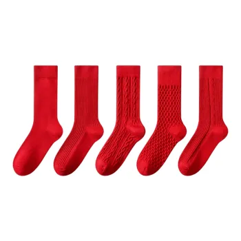 Top Melon Mid Calf Socks Women's 5 Pack