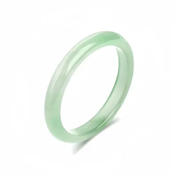 QIANYINGXIANG Chalcedony Bangles Women's