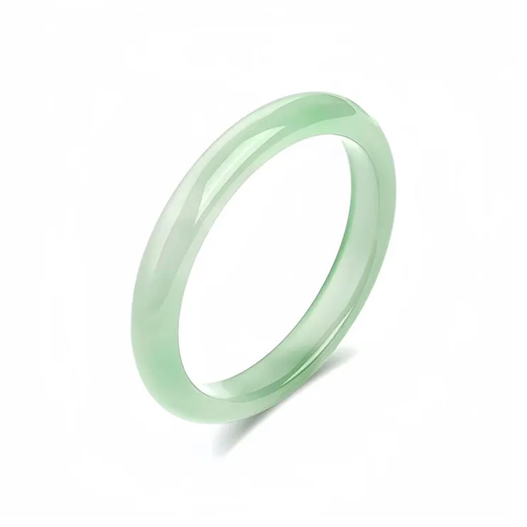 QIANYINGXIANG Chalcedony Bangles Women's-0