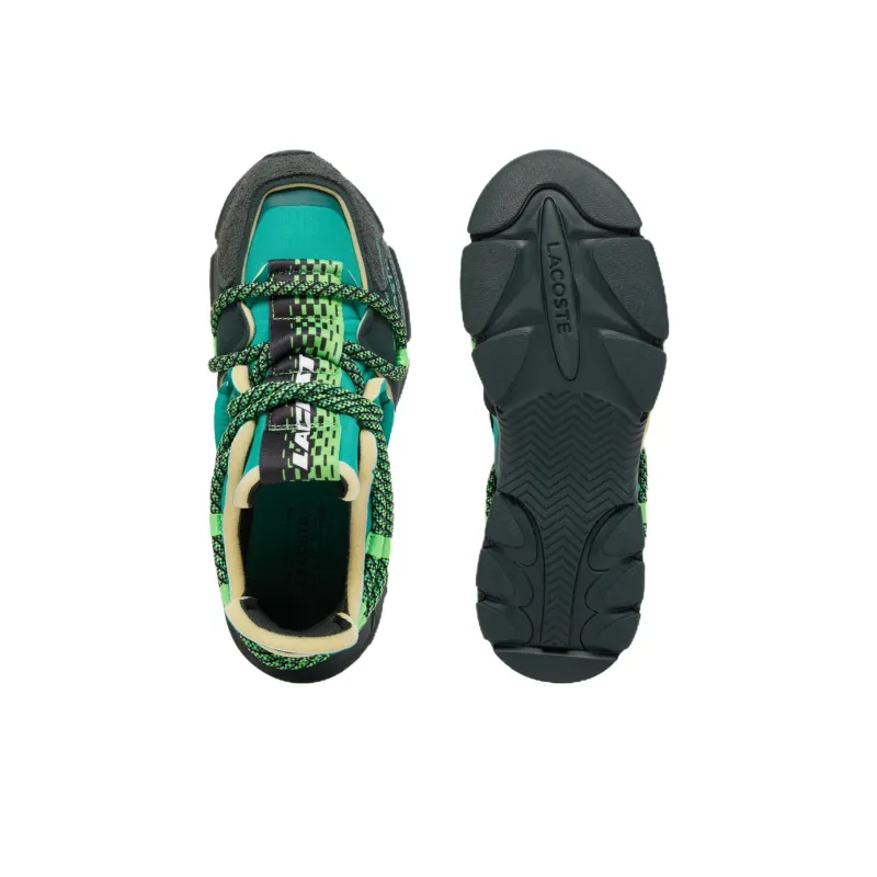LACOSTE L003 Active Runway Slip Resistant Low Top Casual Shoes Men's Green-4