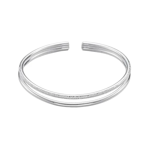 CHIEMOT S999 Fine Silver Bangles Women's