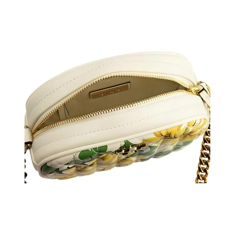 TORY BURCH Eleanor Leather Shoulder Bag Crossbody Bag Mini Women's White-2