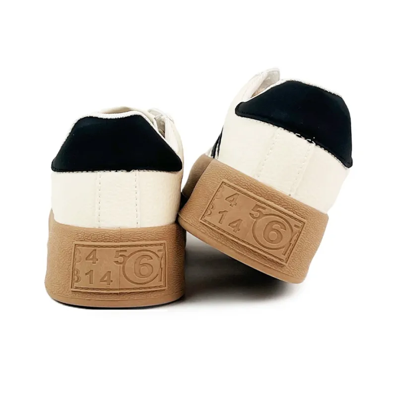 La Chapelle Campus White Sneakers Cushioning Lightweight Low-Top Skateboard Shoes Women's-10
