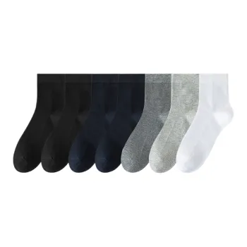 Lan Miao Mid Calf Socks Men's 7 Pack