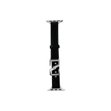 Apple-4 Colors Leather Strap-Black