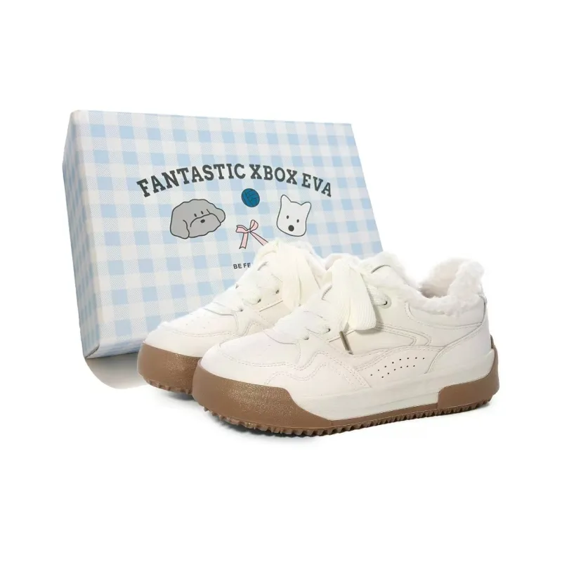 FANTASTIC XBOX Shock Absorbers Low Top Skateboard Shoes Women's-34