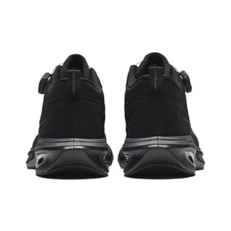 Sprandi Warm Wear Resistant Slip Resistant Low Top Boots Men's Black-4