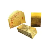 Freedom Goddess Gold Poker Card
