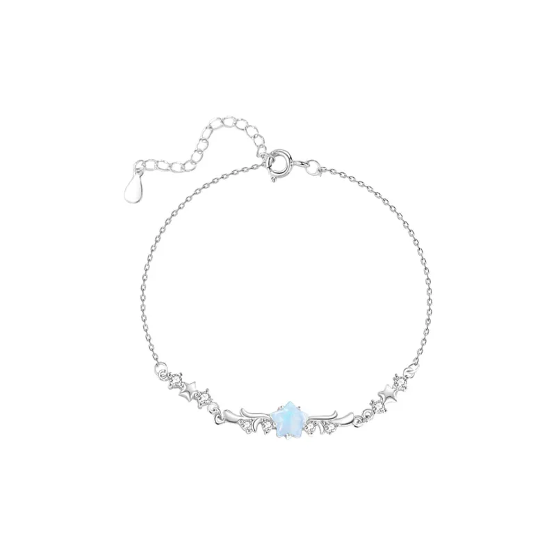 Nine Music S925 Silver Bracelets Women's-0
