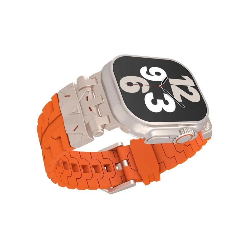 ZHENGGUANG Watch Band Apple Compatibility Silicone Material-19
