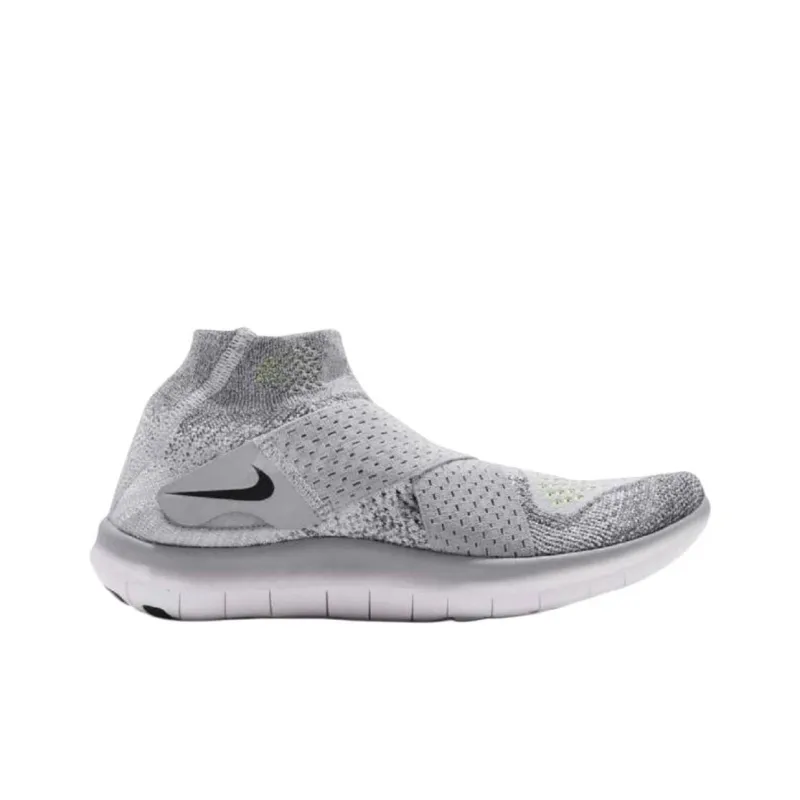 Nike Free RN Anti Slip Wear Resistant Mid Top Casual Running Shoes Women's Gray-1