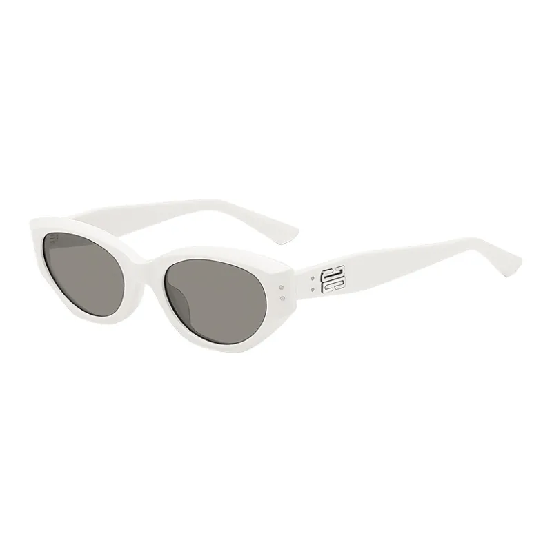 KeiTi Plate Frame Cat Eye Sunglasses Unisex-5