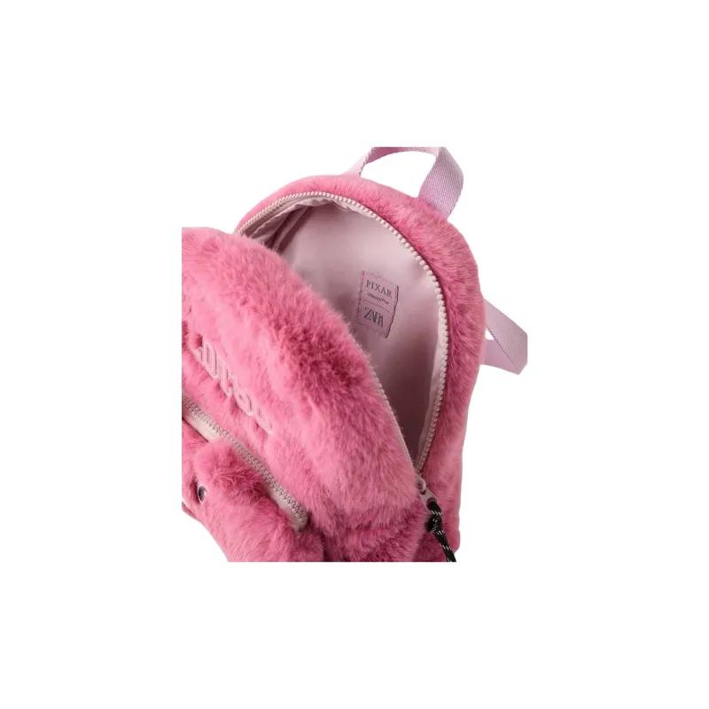 ZARA Disney Collaboration Polyester Backpack Mini Women's Pink-3