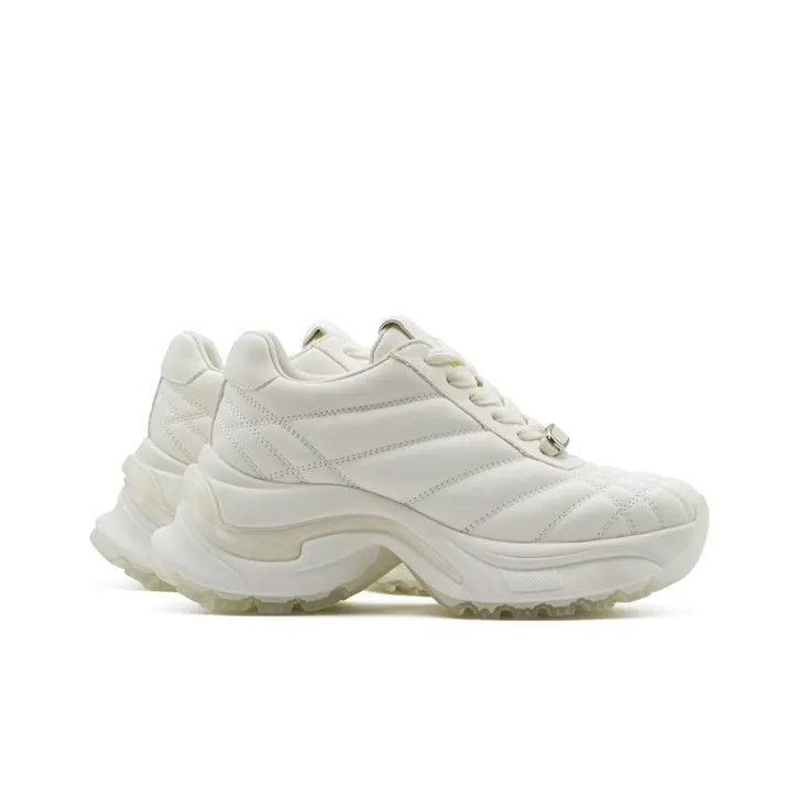 Little Sue Chunky Sneakers Women's Low Top Black/Ecru-10