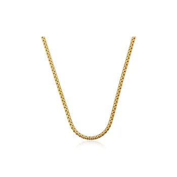 V.WI Titanium Steel Necklaces Unisex