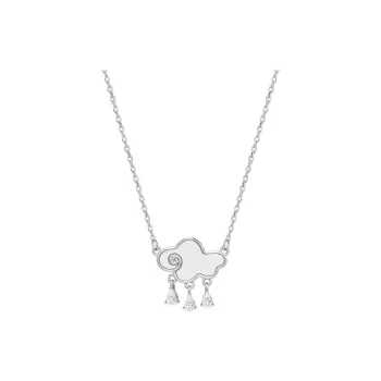 J&KINGLAY S925 Silver Necklaces Women's