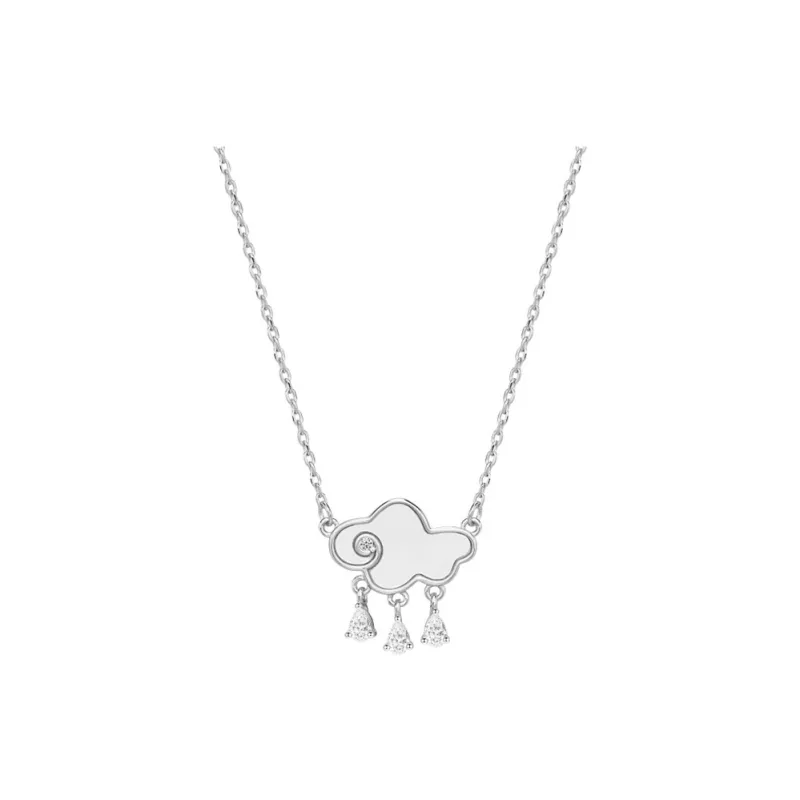 J&KINGLAY S925 Silver Necklaces Women's-0