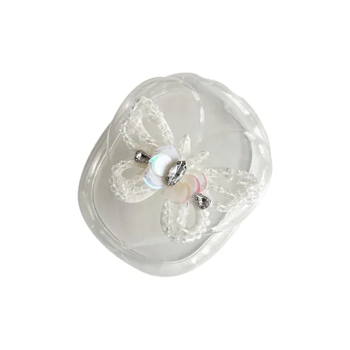 Baohuguang Compatible With AirPods Max TPU Ins Super Fairy Refreshing 3D Effect Butterfly Headphone Cases