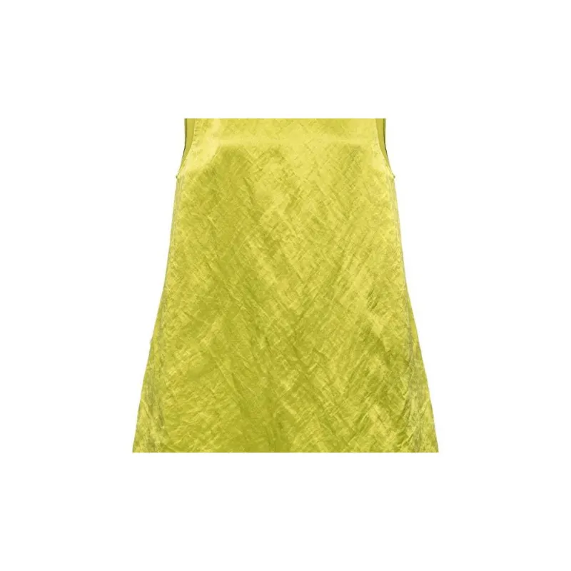 PRADA Sleeveless Dresses Women's Green-4