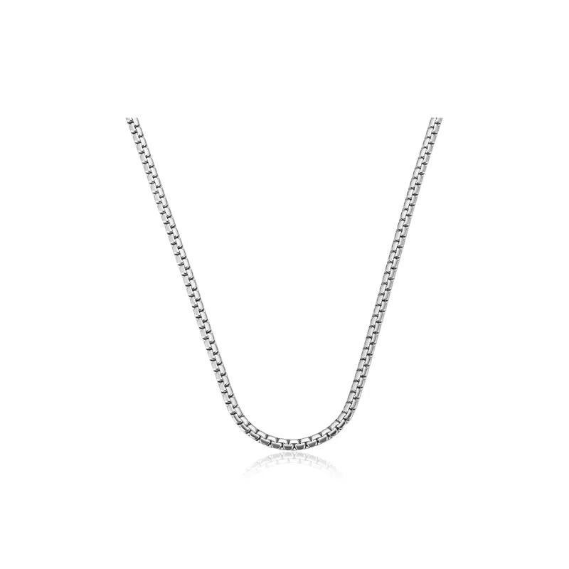 V.WI Titanium Steel Necklaces Unisex-2