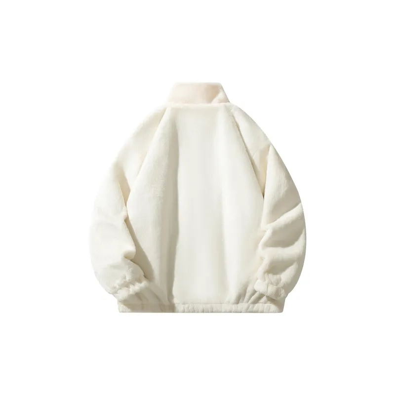 JINBEILE Velvet feel Coat Unisex-4