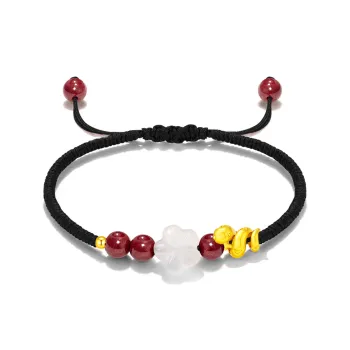 Crafts Women's Cinnabar Bracelets Unisex