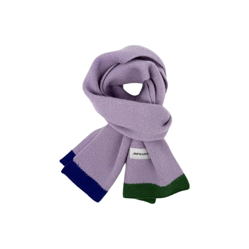 JEANSWEST Knit Scarves Unisex-8