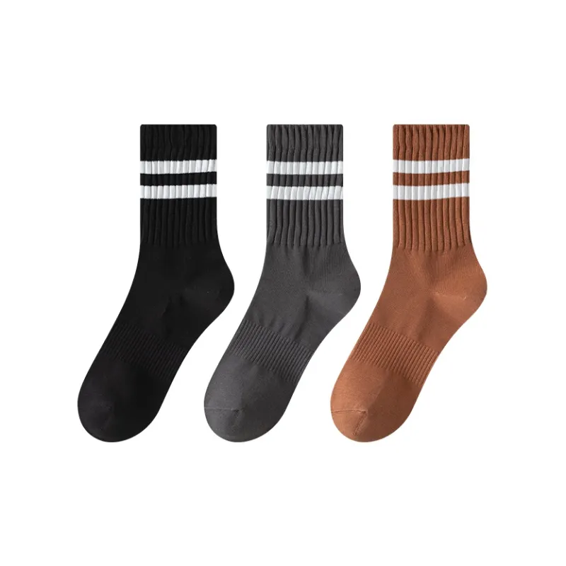 AOKANG Mid Calf Socks Men's 3 Pack-12